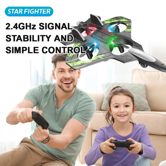 Kids Safety Foam LED Drone – Gravity Sensor Flying Toy