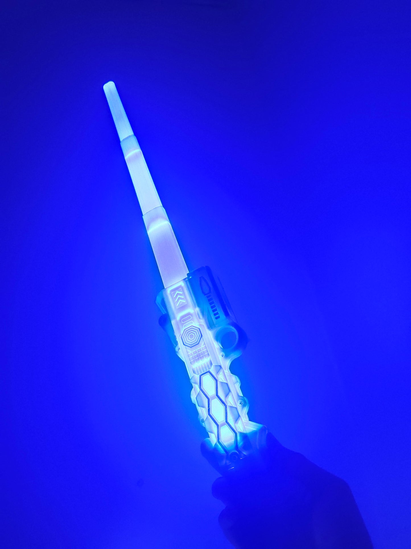 LED Lightsaber Toy with Sound Effects — 4 Colors