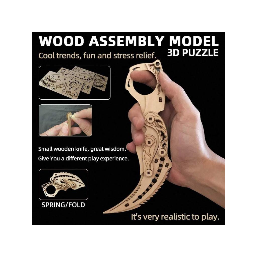 3D Gravity Ninja Knife — Mini