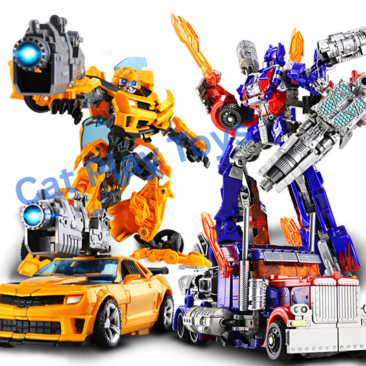 Transformers Optimus Prime & Bumblebee — Robot Action Figure