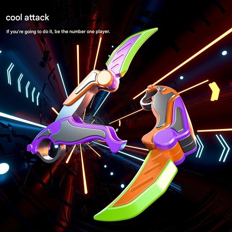 Carrot Gravity Flip Fidget Toy — 3D Ninja Stress Relief