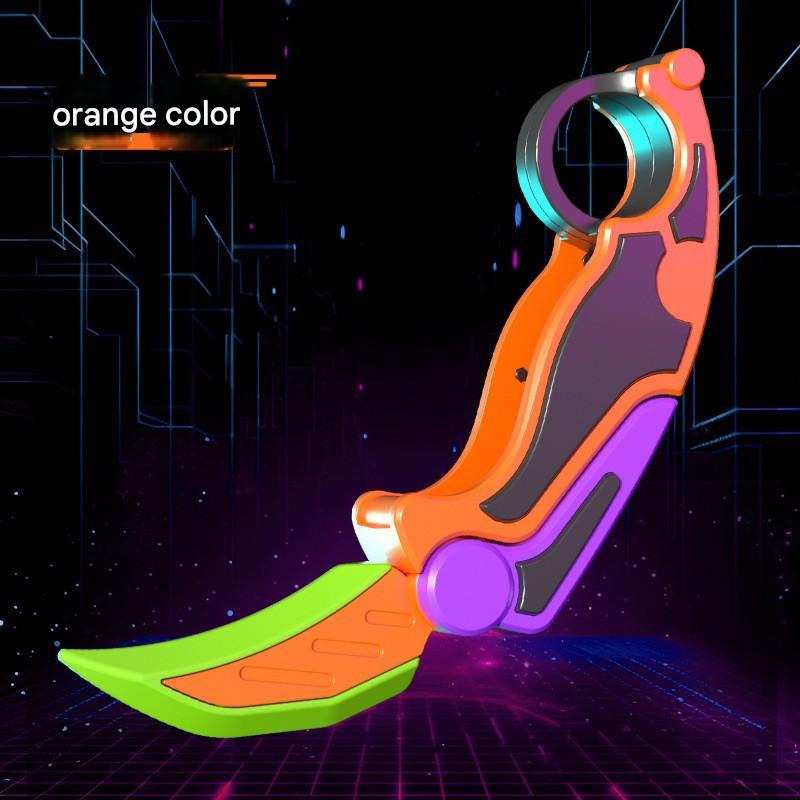 Kids Carrot Knife Fidget Toy 3D Gravity Ninja Stress Relief Toy