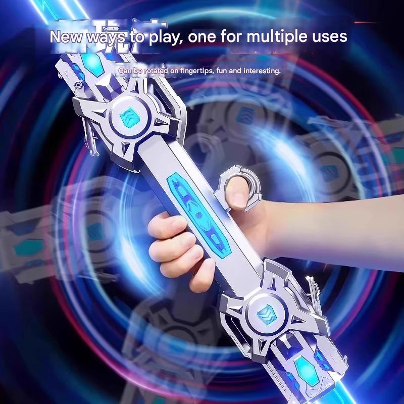 Double-Ended Galaxy Light Saber with LED Sound Effects