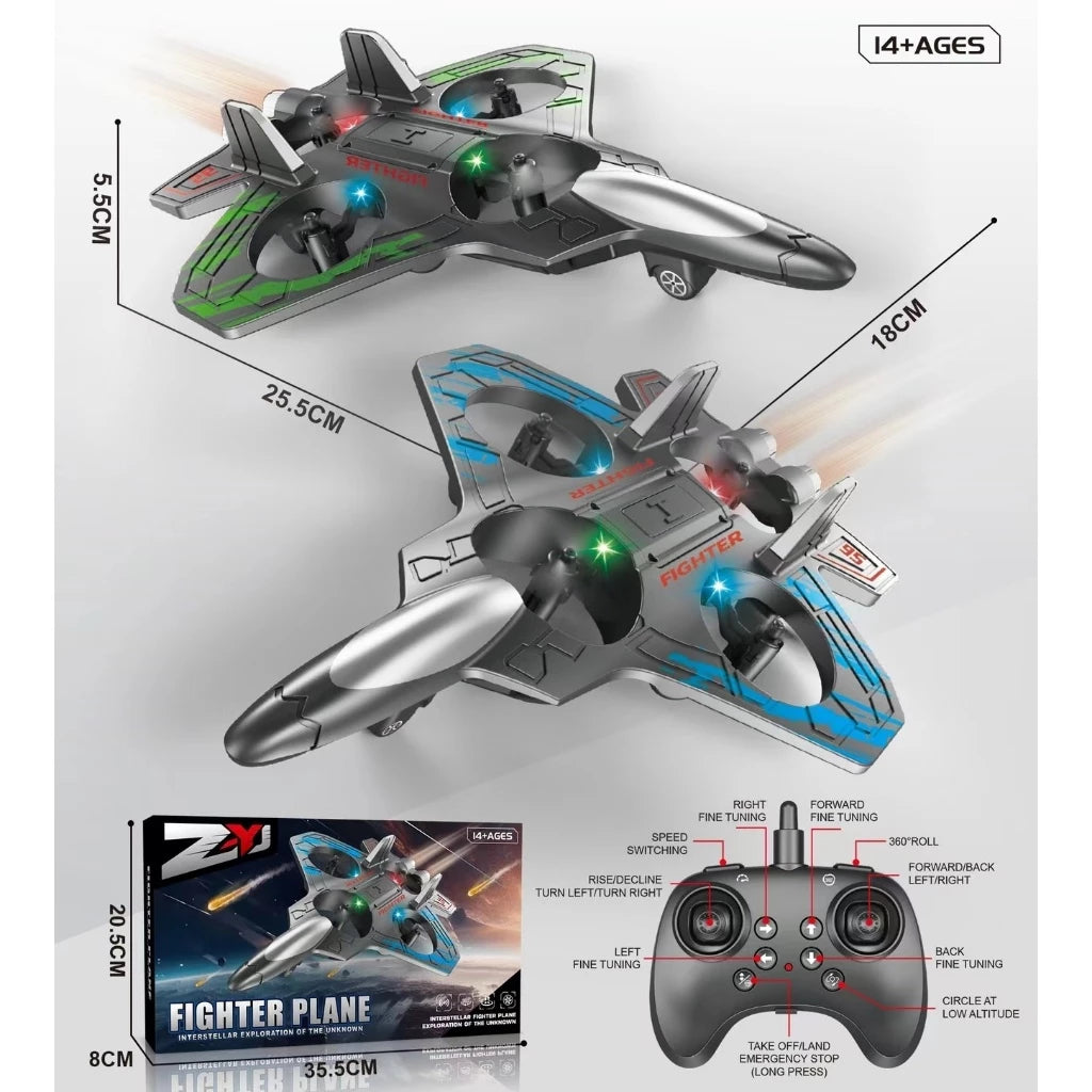 Kids Safety Foam LED Drone – Gravity Sensor Flying Toy