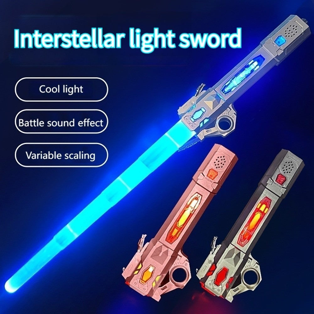 Lightsaber Laser Kids Toys Sword LED light & sound connectable